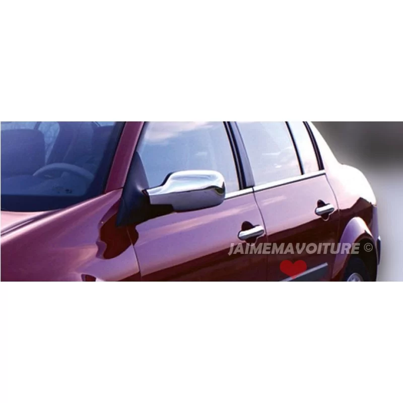 Carcasa espejos cromo 2 Pcs (ABS) RENAULT MEGANE 2