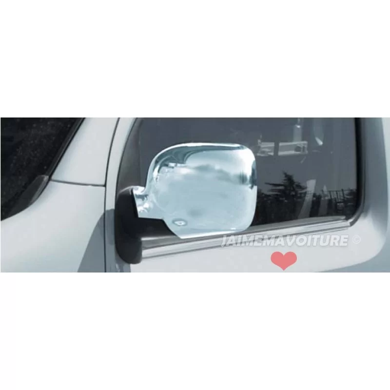 Kromade spegelkåpor 2 st (ABS) RENAULT KANGOO 2