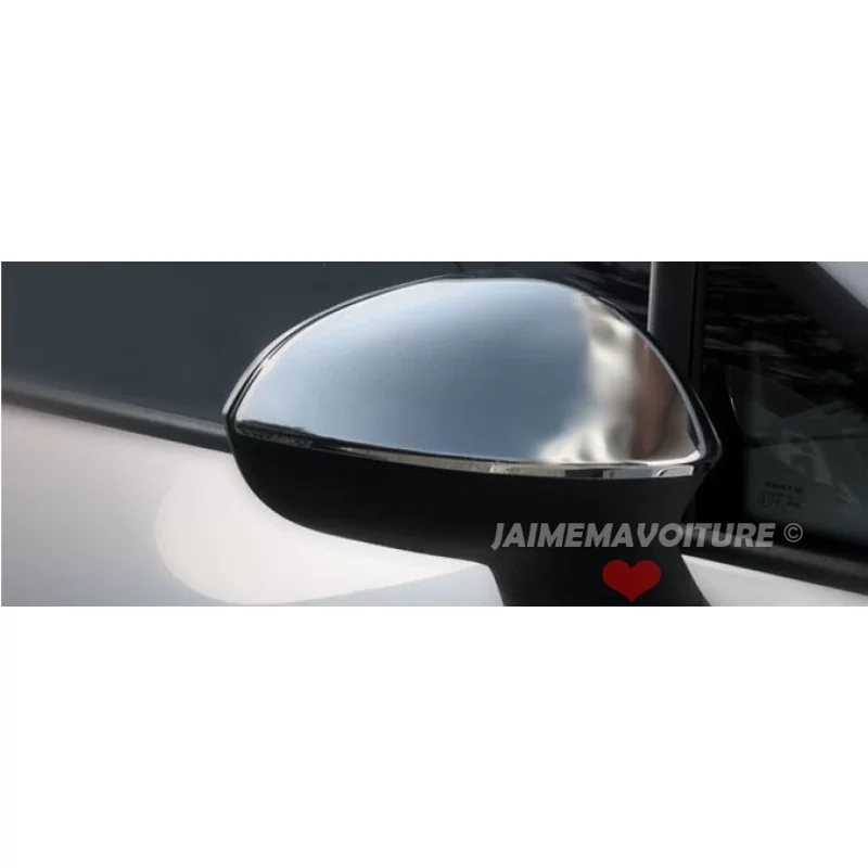 Cáscara espejos cromo aluminio 2 piezas acero inoxidable SEAT EXEO Cáscara espejos cromo aluminio 2 piezas acero inoxidable SEAT EXEO