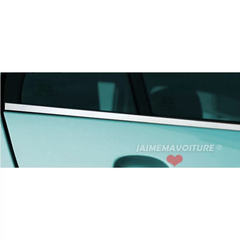 Outline of window chrome alu 4 Pcs stainless TOYOTA RAV4