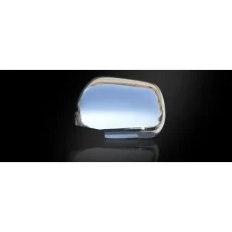 Shell mirrors chrome aluminum 2 Pcs stainless TOYOTA LAND CRUISER 2007 - 2010