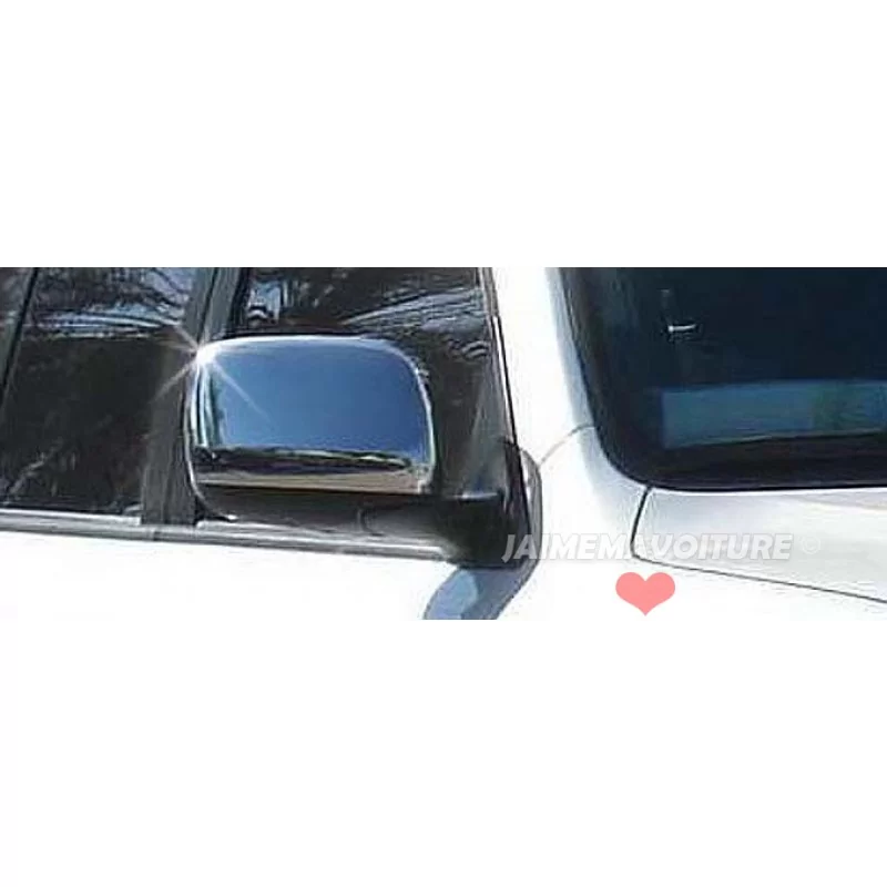 Coque de rétroviseurs chrome alu 2 Pcs Inox TOYOTA LAND CRUISER 200