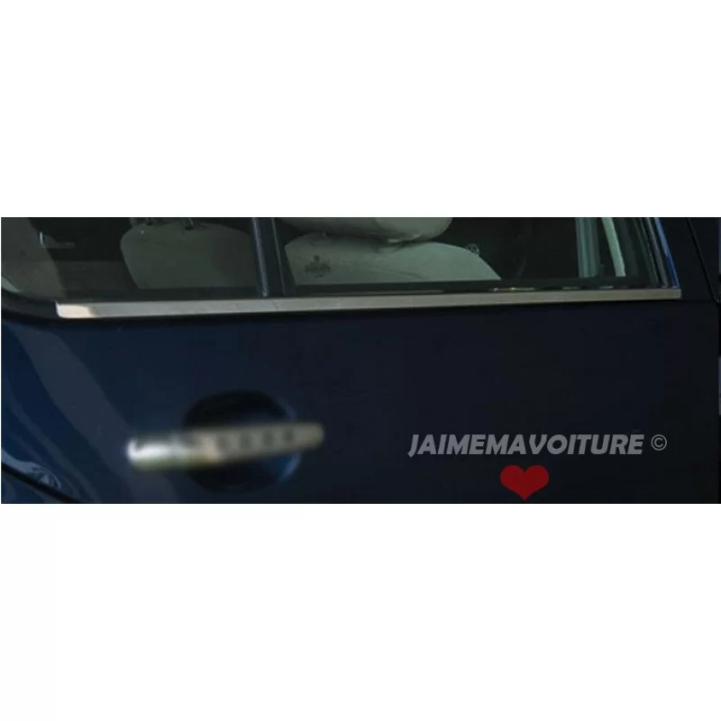 Cornice per finestra in alluminio cromato 4 pz Acciaio inox GOLF 5 Cornice per finestra in alluminio cromato 4 pz Acciaio inox GOLF 5