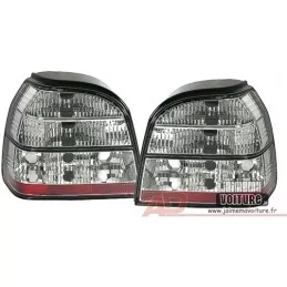 Luces traseras de cromo Golf 3