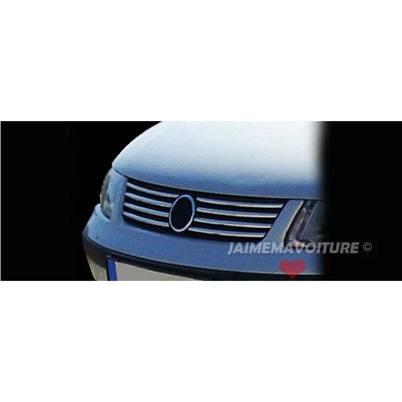 8 pezzi Acciaio inox PASSAT 3B cromo alluminio griglia radiatore surround 8 pezzi Acciaio inox PASSAT 3B cromo alluminio griglia radiatore surround