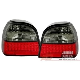 Golf 3 Feux Arrières LED Rouge Fume