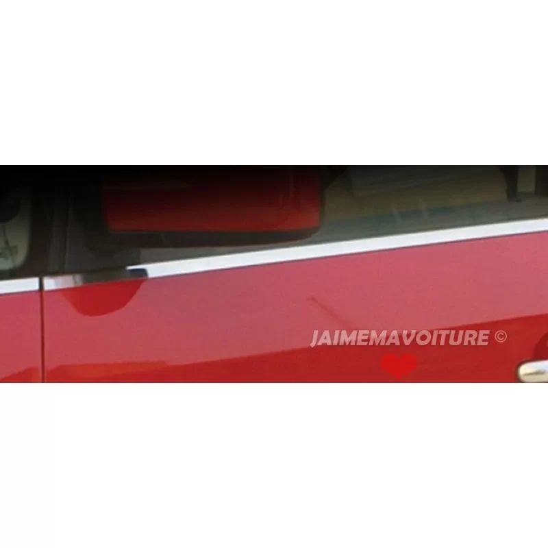 Contour de vitre chrome alu 2 Pcs Inox VW T4 TRANSPORTER Contour de vitre chrome alu 2 Pcs Inox VW T4 TRANSPORTER