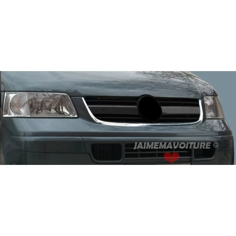 Gliederung der Kühlergrill Chrom Alu Inox VW T5 tragen 2003-2010