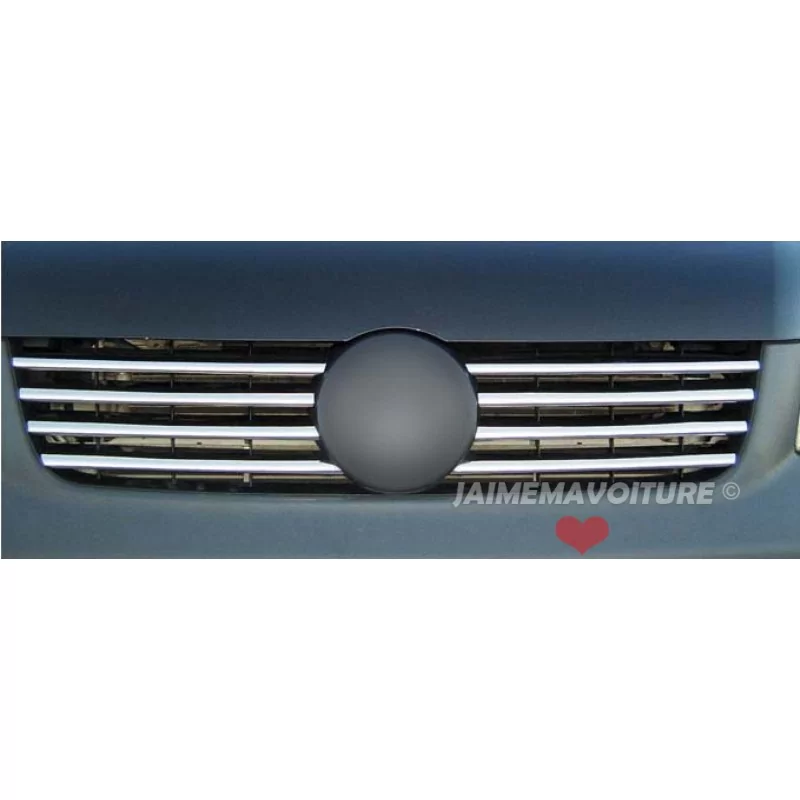 Zauberstab der Kühlergrill Chrom Aluminium 6 Stück Edelstahl VW T5 MULTIVAN 2004 - 2010 Zauberstab der Kühlergrill Chrom Aluminium 6 Stück Edelstahl VW T5 MULTIVAN 2004 - 2010
