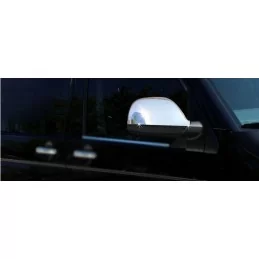 Coque de rétroviseurs chrome alu 2 Pcs Inox VW T5 MULTIVAN