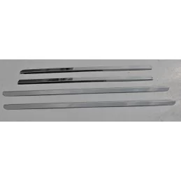 Contour de vitre chrome alu 4 Pcs Inox DACIA SANDERO 2013