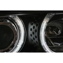 Kit headlights Angel eyes CCFL BMW series 3 E46