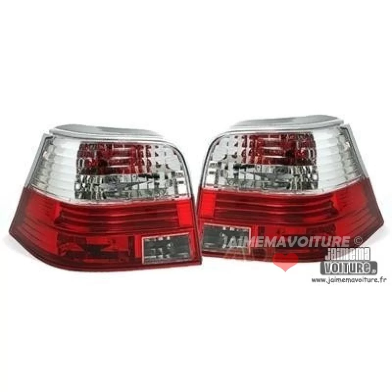 Tipo M3 rojo blanco 4 traseras luces Golf