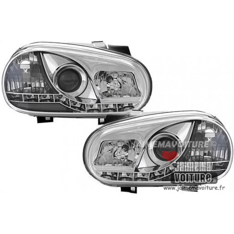 Devil eyes Golf 4 Sonar Chrome