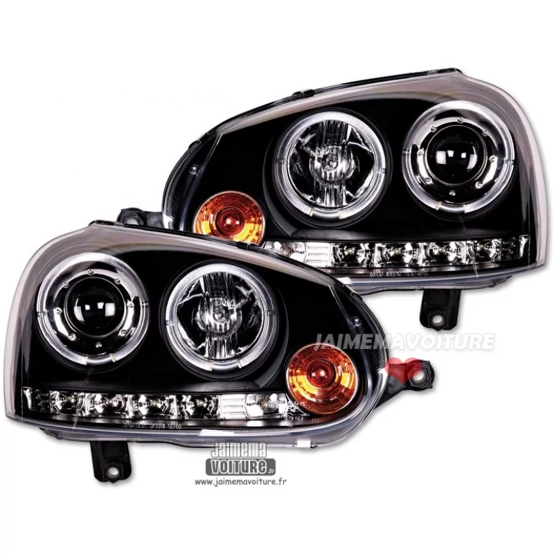 PHARES ANGEL EYES NOIR pour AUD à 292,35 € CAROU TUNING CONCEPT