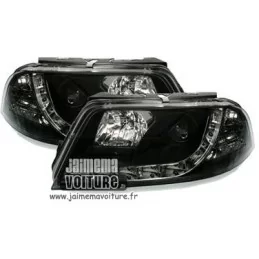 VW Passat 3BG Devil Eyes LED Fari Sonar Nero