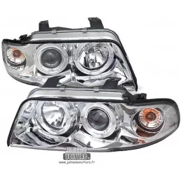 Headlights front ring angel eyes Audi A4