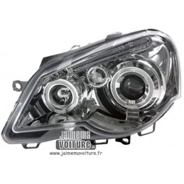  VW Polo 9N3 Angel eyes Junyan Chrome