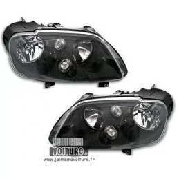Front headlights VW Touran facelift black