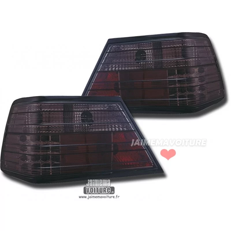 Mercedes W124 LED smoked rear lights