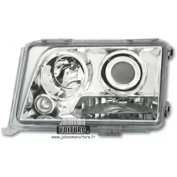 Frente Faros Mercedes Clase E W124 93-95 Chrome