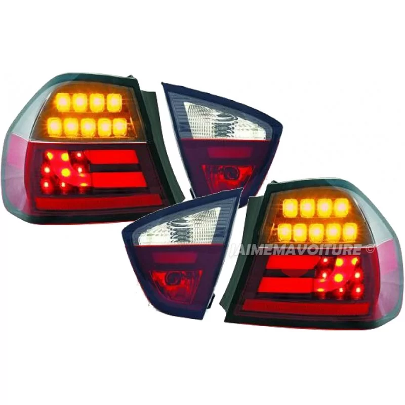 Luces traseras led tubo serie 3 de BMW