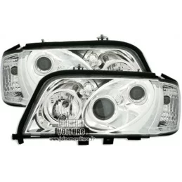 Pair of front headlights Mercedes C class W202 Chrome