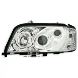 Pair of front headlights Mercedes C class W202 Chrome