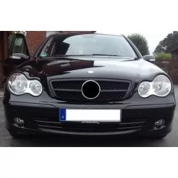 Mercedes C Class AMG C63 high-gloss black radiator grille