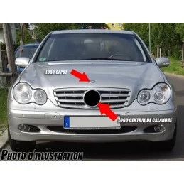 Kühlergrill Mercedes C-Klasse großer Stern