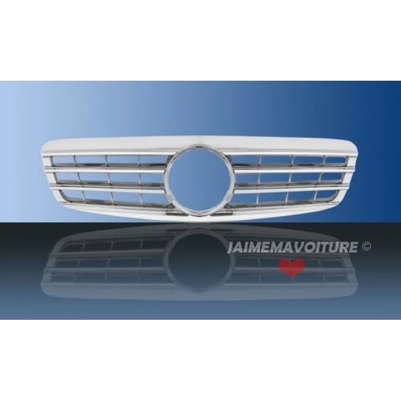 Mercedes S-Class chrome grille