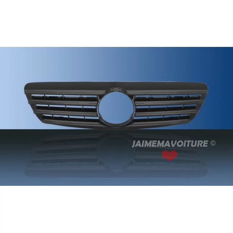 Mercedes S-klass svart kylargrill Mercedes S-klass svart kylargrill