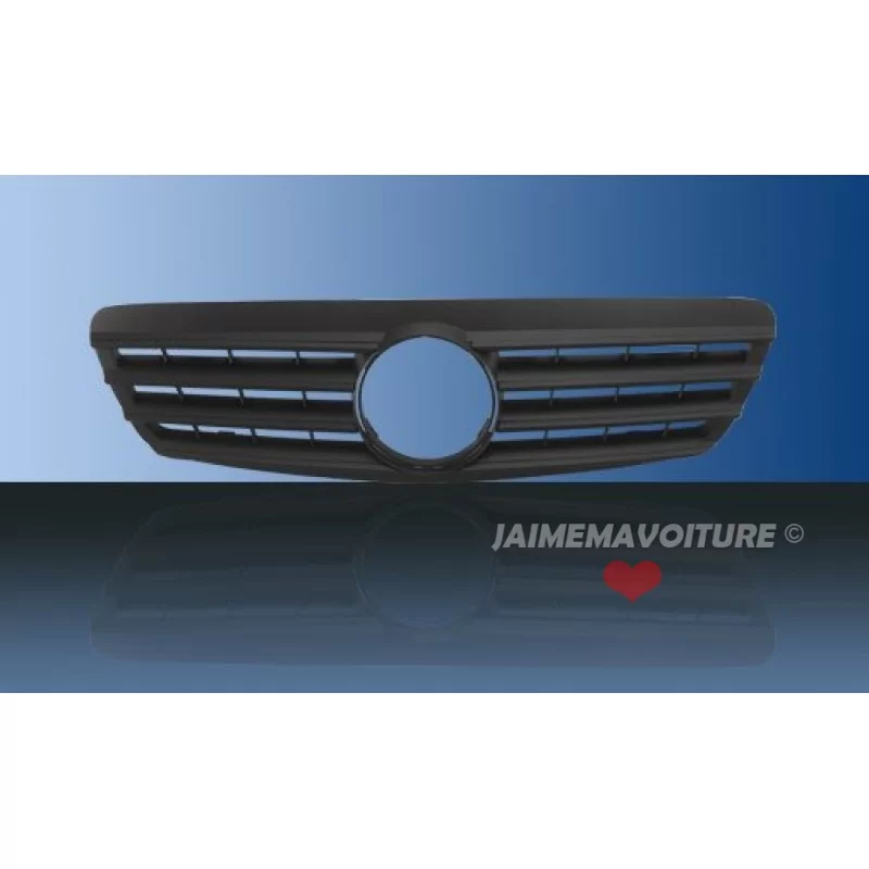 Mercedes S-klasse matzwarte grille