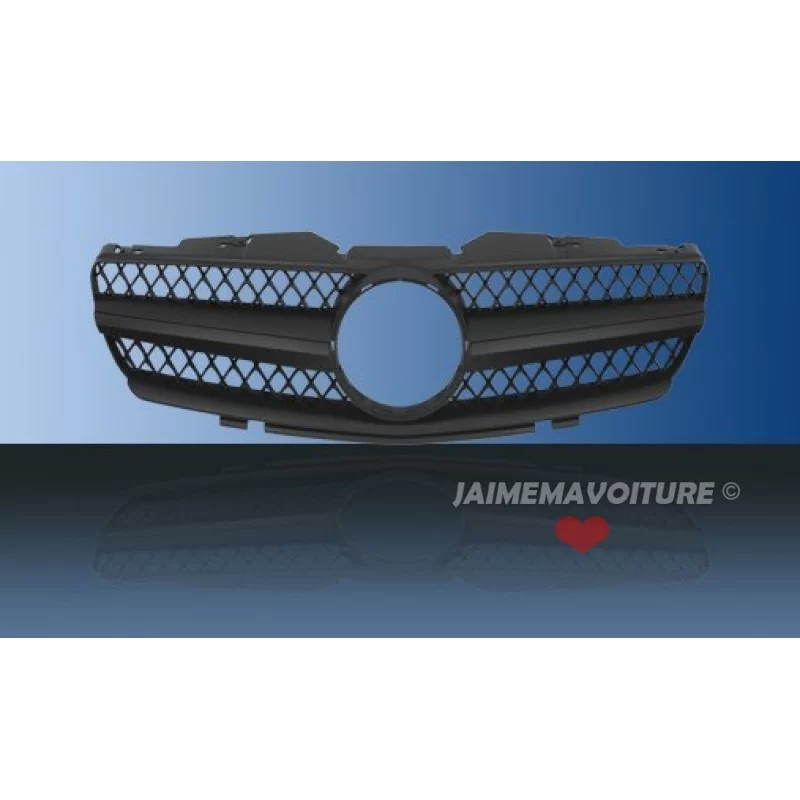 Calandre noire AMG Mercedes SL500 SL320 W230 R230 Calandre noire AMG Mercedes SL500 SL320 W230 R230