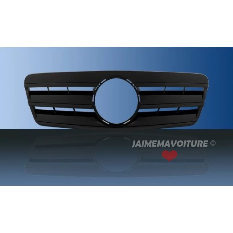 3-bar grille with Mercedes CLK logo