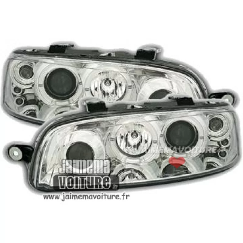 Fiat Punto Angel eyes Sonar phase 2 Chrome