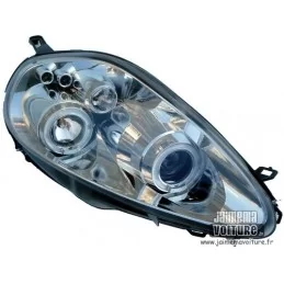 Engelogen koplampen Fiat Grande Punto