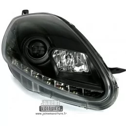 Fiat Grande Punto tuning fari anteriori a led