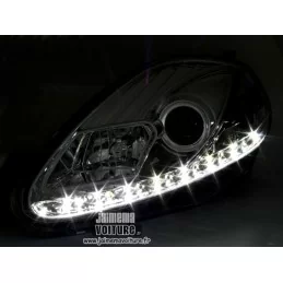 Front lights Fiat Grande Punto tuning