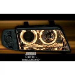 Scheinwerfer Angel eyes Audi A4 B5 Chrom