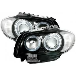 Front headlights angel eyes BMW 1 series