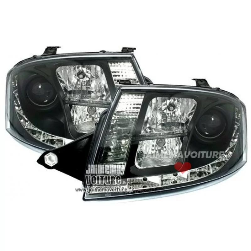 Audi TT 8N Phares avants a led Sonar - Noir Audi TT 8N Phares avants a led Sonar - Noir