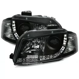 Audi A3 8P Phares avants a led Sonar - Noir