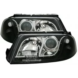 Faros delanteros de VW Passat 3BG tiene Leds Depo negro