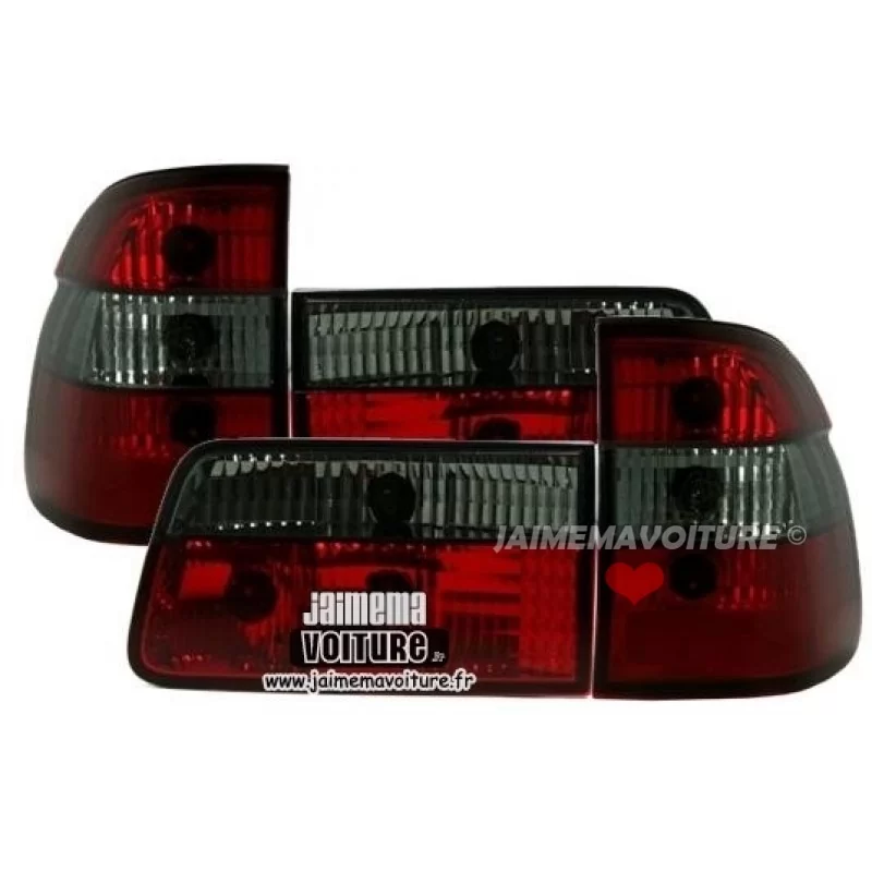 BMW E39 Touring red smoked rear lights