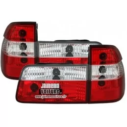 BMW E39 Touring red smoked rear lights