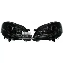 VW Polo 9N3 headlights led Sonar black