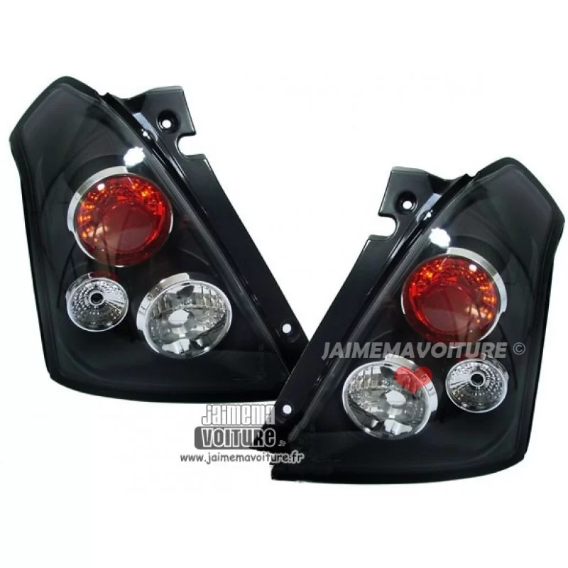 Pilotos traseros Suzuki Swift negro Pilotos traseros Suzuki Swift negro