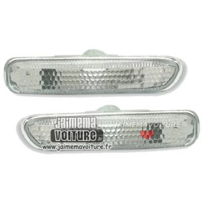 Clignotants répétiteurs BMW Série 3 E46 Blanc