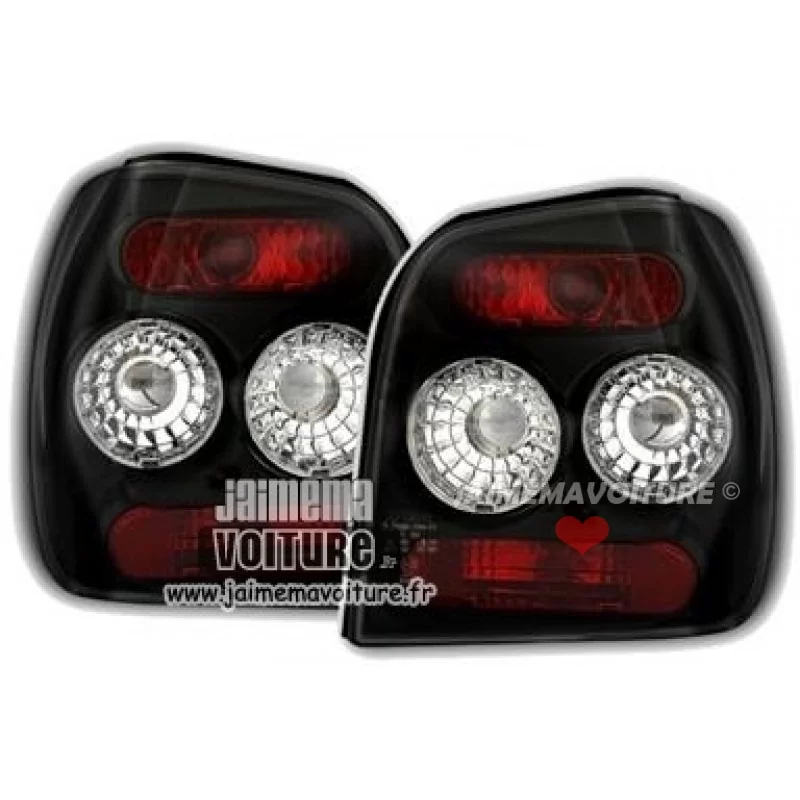 Black rear lights VW Polo 6N2